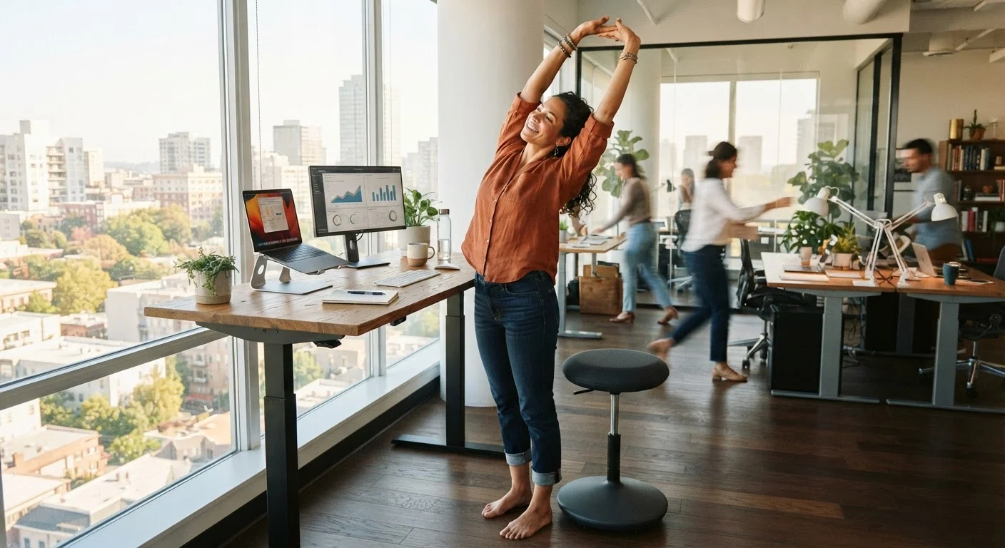 Embedding More Movement Into a Desk-Based Workday