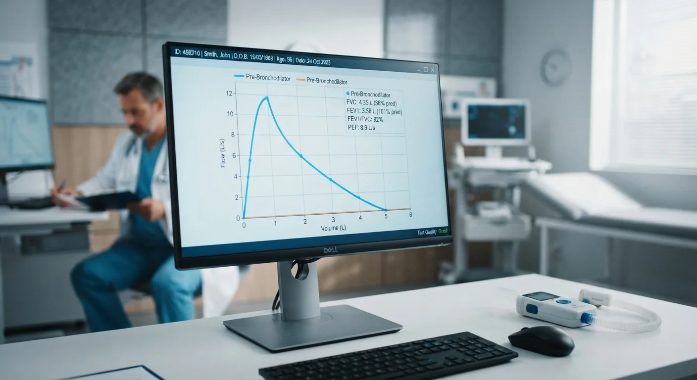 Reading a Spirometry Report: What the Numbers Actually Mean